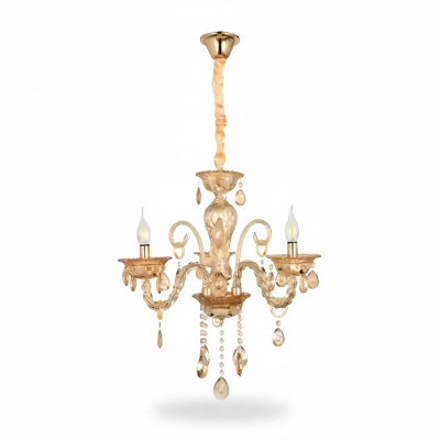 Kronleuchter Crystal im Wohnzimmer oder schick Luxus zu Hause neu