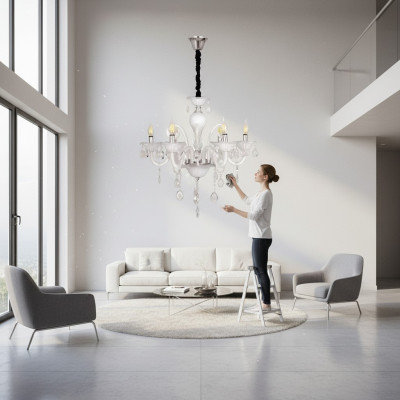 Deckenlampe Ein moderner Pendelleuchte Wohnzimmer Luxus neu Glass