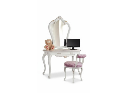 Schminktisch Set Konsole Spiegel Schlafzimmer Möbel Design2tlg Holz