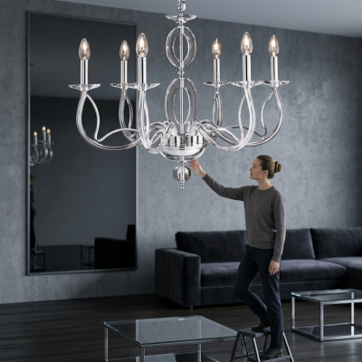 Kristall Hängeleuchter Klassischer Kronleuchter Lampe Deckenleuchte