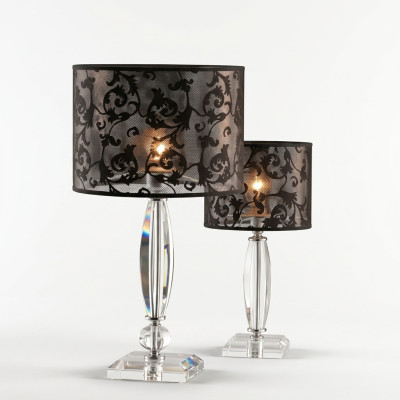 Tischleuchte Antik Stil Kronleuchte Tisch Lampe Kristall Lampen Lampe