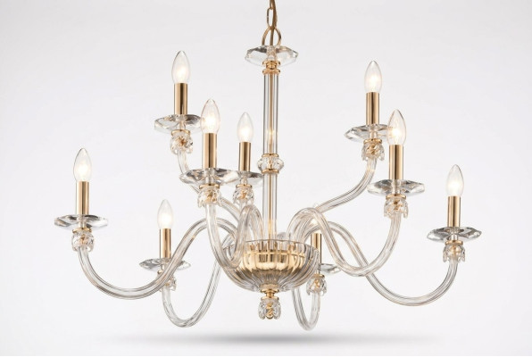 Kristall Kronleuchter Deckenhänger Kronleuchter Lampe Leuchten Lampen
