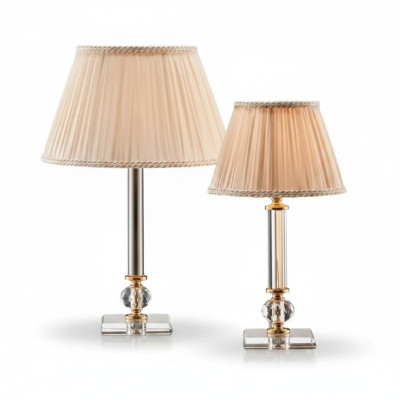 Klassische Kristall Stehlampe Schreibtisch Beleuchtung Luxus Möbel Neu