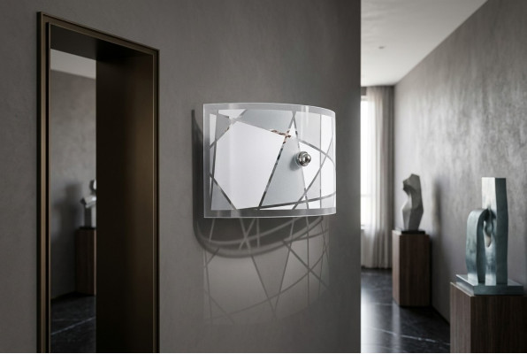 Weiße Moderne Wandlampe Designer Lichtlampe Hängelampe Luxus Einrichtung