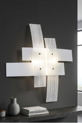 Wandleuchte Designerlampe weißes Licht Wandkronleuchter Wanddesignlampe Lampe