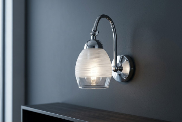 Transparente Wandlampe Luxus Designer Hängekronleuchter Modern Stil