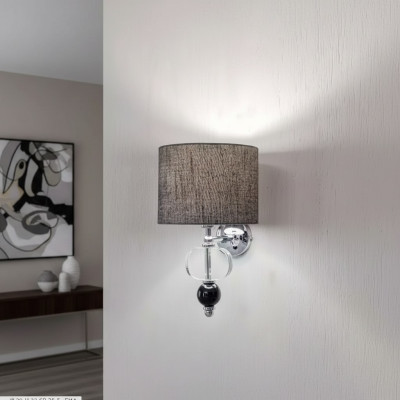 Graue Moderne Wandleuchte Wand Kronleuchter Wohnzimmer Einrichtung Stil