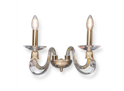Klassische Wandleuchte Lampe Kronleuchter Wandlampen Leuchte Kristall