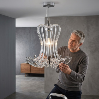 Kristall Lampe Luxus Deckenleuchter Stilvolleuchter Deckenlampe Lüster Lampe