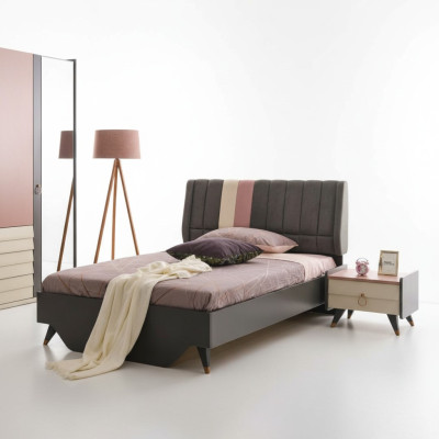 Luxus Schlafzimmer Nachttisch Betten Bett Komplett Set Design Einrichtung