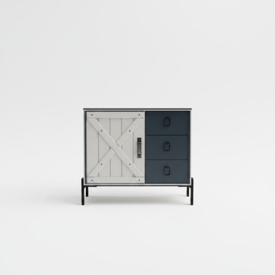 Holz Moderne Design Kommoden Kommode Schrank Hochschrank Schubladen Neu