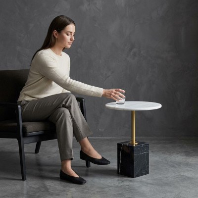 Modern Couchtisch Top-Qualität rund stilvolle Beistelltisch luxuriöse