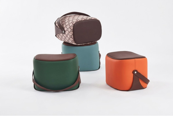 Rechteckig Hocker Moderne Möbel Fußhocker Luxus Design Wohnzimmermöbel