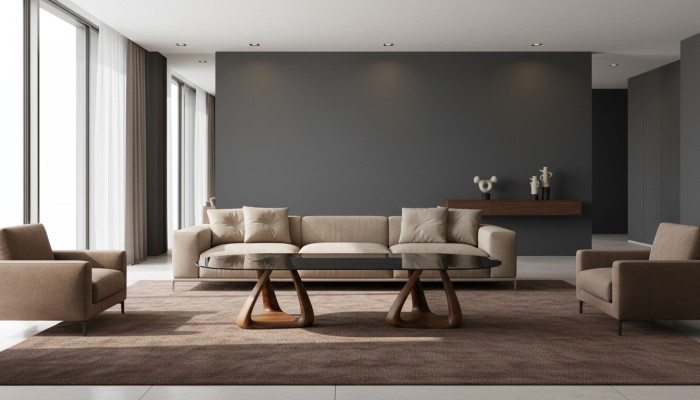Designer Schwarzer Esszimmer Tisch Luxus Esszimmer Möbel Holzplatte Oval