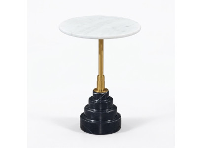 Beistell Tische Wohnzimmer Rund Hochwertig Modern luxus Couchtisch Marmor