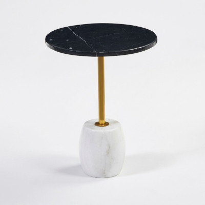 Luxuriöser Marmor Tisch Wohnzimmer Möbel Rundes Design Couchtisch Stil
