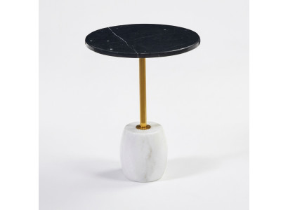 Luxuriöser Marmor Tisch Wohnzimmer Möbel Rundes Design Couchtisch Stil