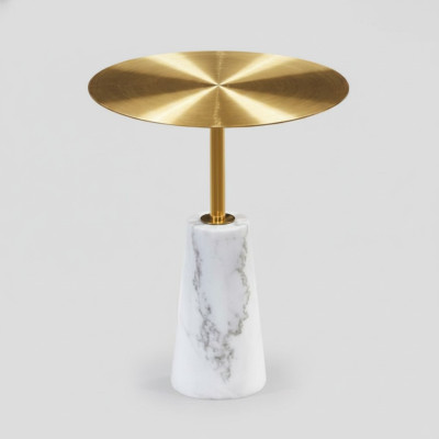 Designer Runder Beistelltisch Hochwertige Luxus Möbel Couchtisch Modern