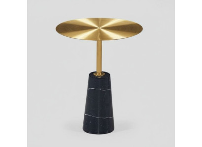 Designer Goldener Beistelltisch Luxus Kaffeetisch Wohnzimmer Couchtisch