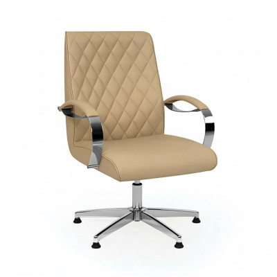 Moderner Drehstuhl Möbel Beige Bürostuhl Gaming Stuhl Büro Sessel Einrichtung