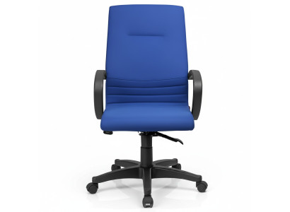 Büro Sessel Gaming Einsitzer Stuhl Blau Bürostuhl Schreibtisch Drehstuhl