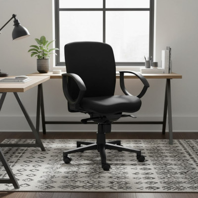 Hochwertig Bürostuhl Gaming Stuhl Schwarz Bürostuhl Tisch Drehstuhl Neu