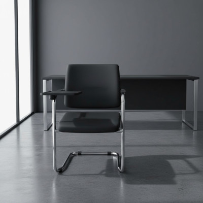 Stilvoller Schwarz Stuhl moderner Stuhl hoher Qualität Design Bürostuhl neu