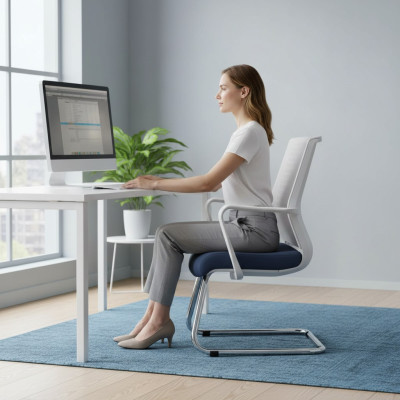 Modern Bürostuhl Weiß Gaming Stuhl Schreibtisch Drehstuhl Chefsessel Neuer Stuhl