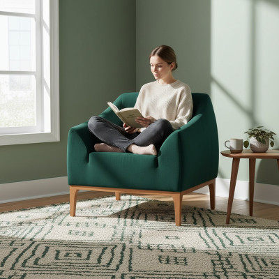 Wohnzimmer Sessel Polstersessel Einsitzer Moderner Relaxsessel