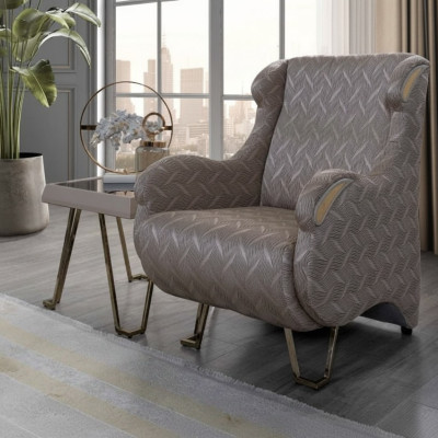 Tauper Designer Sessel Luxus Polstermöbel Wohnzimmer Einsitzer Modern