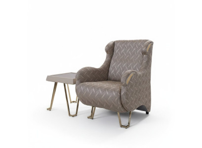 Tauper Designer Sessel Luxus Polstermöbel Wohnzimmer Einsitzer Modern