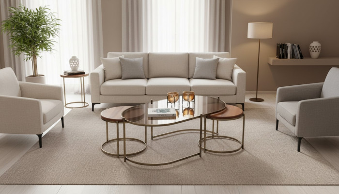 Couchtisch Wohnzimmertisch Luxus Couchtische Beistelltisch Sofatisch Neu