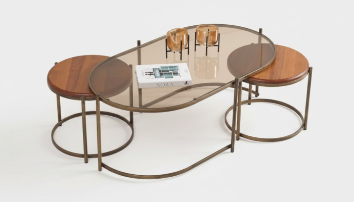 Couchtisch Wohnzimmertisch Luxus Couchtische Beistelltisch Sofatisch Neu