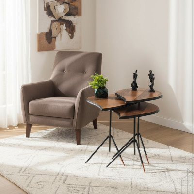 Luxus Komplett 3x Couchtische Luxus Wohnzimmer Kaffeetisch Einrichtung
