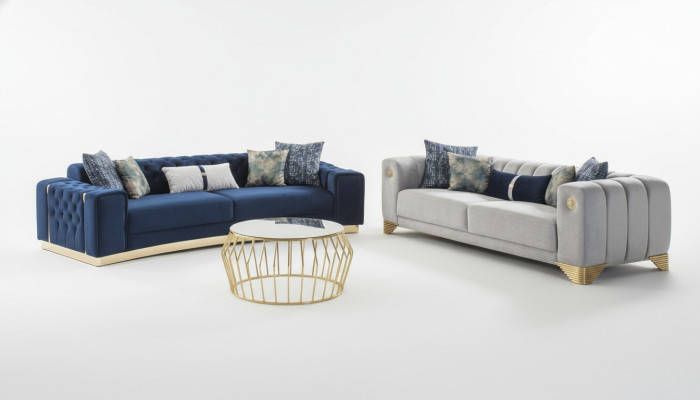 Sofagarnitur 4 3 Sitzer Design Couch Polster Sofas Modern Gruppe Set neu