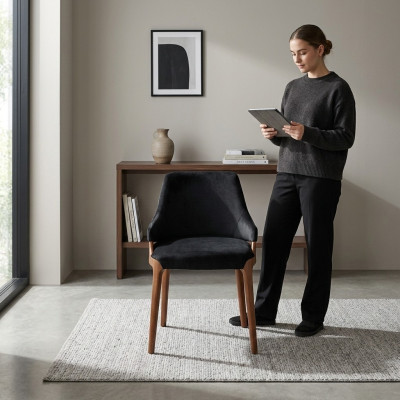 Esszimmer Stuhl Modern Holz Möbel Stühle Luxus Design Einrichtung Neu