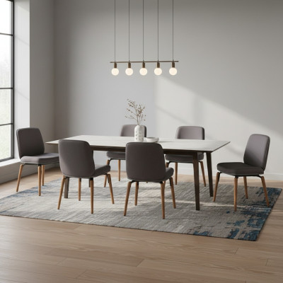 Design 6x Stühle Set Sessel Stuhl Gruppe Gastronomie Neu Esszimmer Küche Gruppen