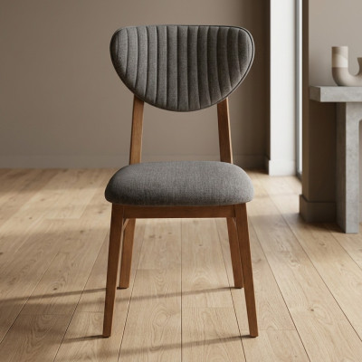 Brauner Holzstuhl Designer Polsterstühle Luxuriöse Esszimmer Sitzmöbel