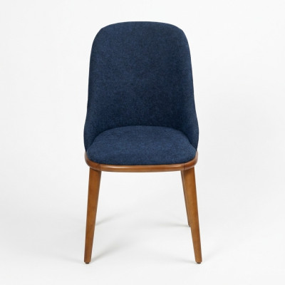 Moderne Esszimmer Blaue Stühle Designer Polster Sitzer Küchen Möbel Neu