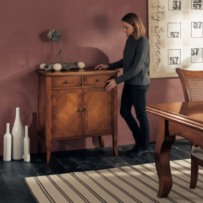 Kommode Sideboard Holz Anrichte Italienische Design Luxus Möbel Neu