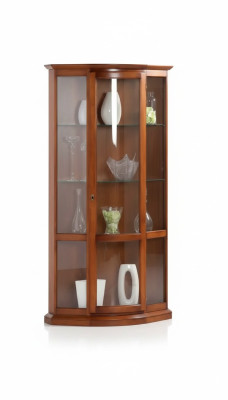 Schränke Holz Vitrine Glas Schrank Vitrine Wohnzimmer Möbel Anrichte