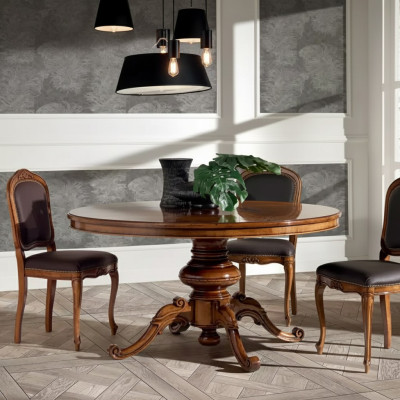 Komplett Set Esstisch 4x Stühle Esszimmer Set Ess Gruppe Holz Tisch Neu 5tlg