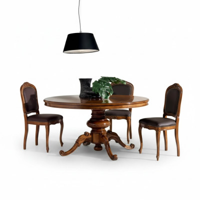 Komplett Set Esstisch 4x Stühle Esszimmer Set Ess Gruppe Holz Tisch Neu 5tlg