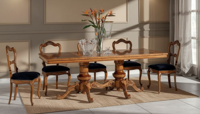 Esstisch Braun Luxus Tisch Holz Esszimmer Rechteckig Esstische Neu