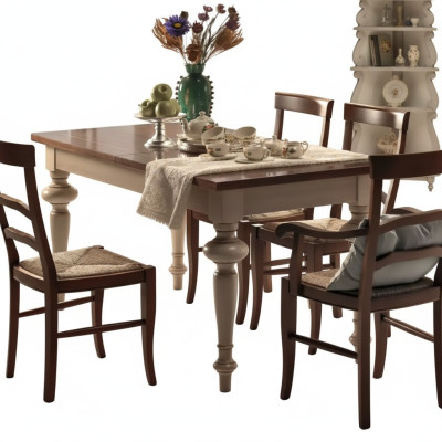 Luxus Klassisch Esstisch Holz Rechteckig Braun Tisch Esszimmer Esstische Neu