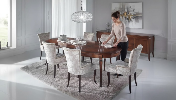 Design Esszimmer Set 5tlg. Möbel Stuhlgruppe Tisch 4x Stühle Garnitur
