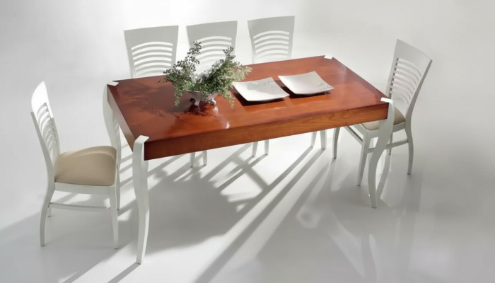 Esstisch Holz Esszimmer Tisch Rechteckig Italienische Möbel Tische Neu
