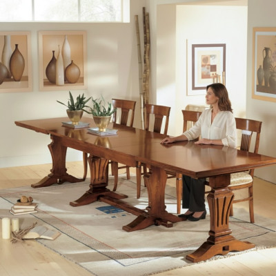 Esstisch Holz Esszimmer Tisch Design Holz Luxus Möbel Klassisch Neu