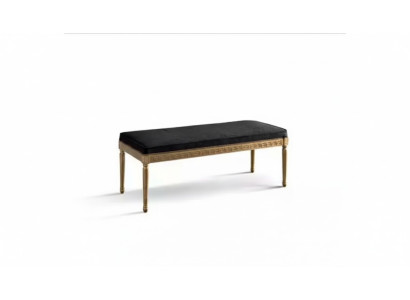 Bank Polsterbank Designer Sitzbank Wohnzimmer Klassischer Möbel Neu
