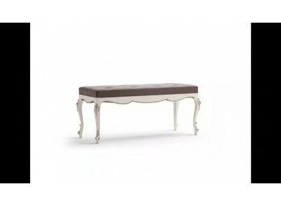 Designer Sitzbank Hocker Wohnzimmer Sitzmöbel Polster Textil Stoff Bank